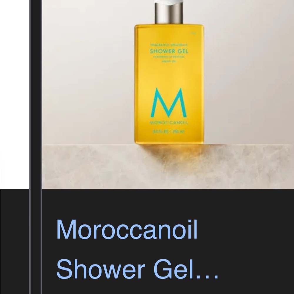 Moroccan oil shower gel